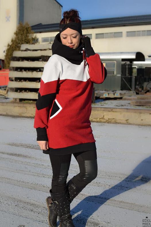 Ebook Hoodie / Hoodiekleid Soukie Gr.34-54 m. Ebenendatei image number 10