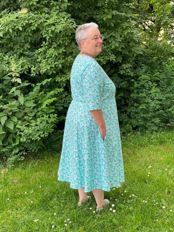  Maxikleid MARINGA (46-56) Damen Kleid Schnittmuster image number 3