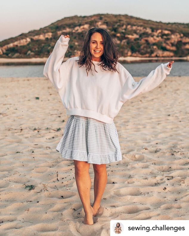 Oversized Sweatkleid / Sweater / Pullover - Größen 34-50 image number 2