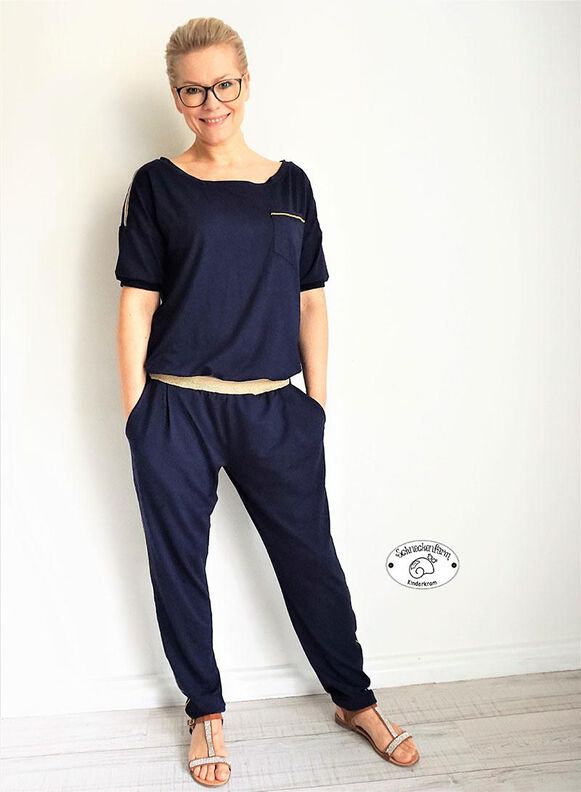 Jumpsuit "Ilvy", Schnittmuster und Nähanleitung Gr. 158-46 image number 6