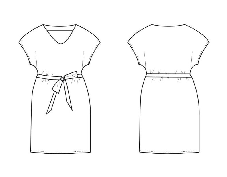 Kleid Blake N&auml;hanleitung + Schnitt image number 3