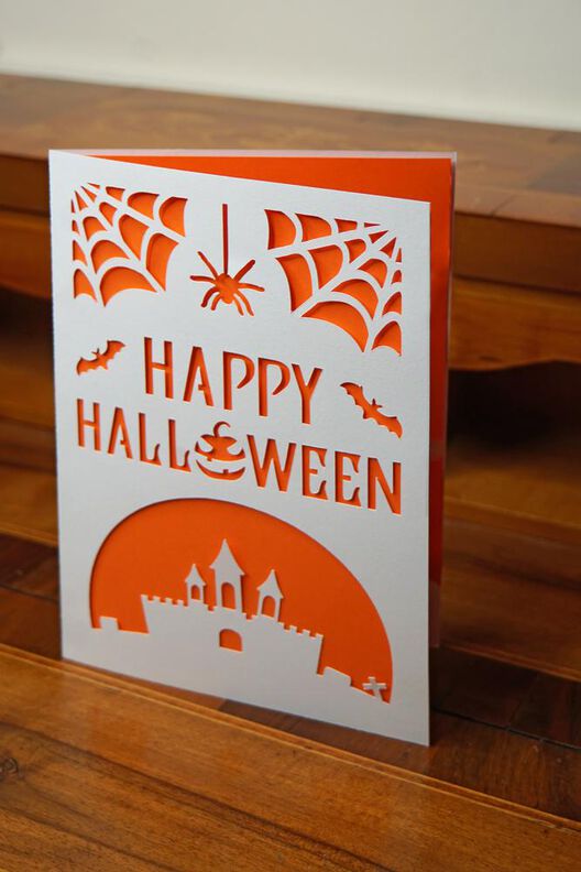 Plotterdatei Halloween Karte image number 3