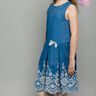 Kleid Faltenzauber (Größe 86 - 152) Webware thumbnail number 4