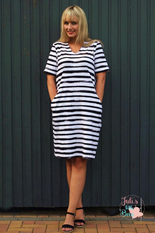 Cofort Fit Kleid "IBA" Nähanleitung Gr. 42–54 image number 9
