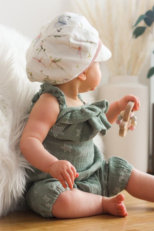 lovely jumper 74-104 Jumpsuit Romper Rüschen Baby image number 10