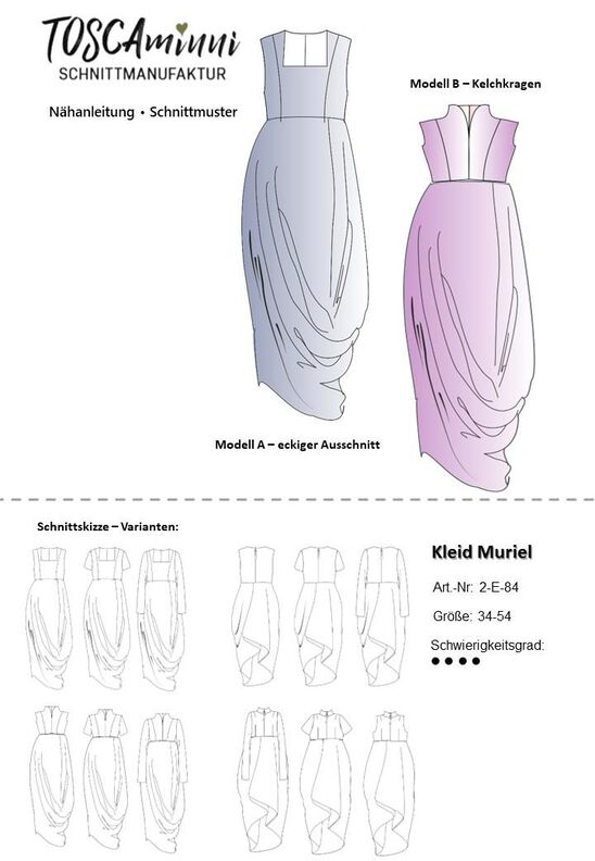 Kleid Muriel Gr. 34-54 Schnittmuster image number 7