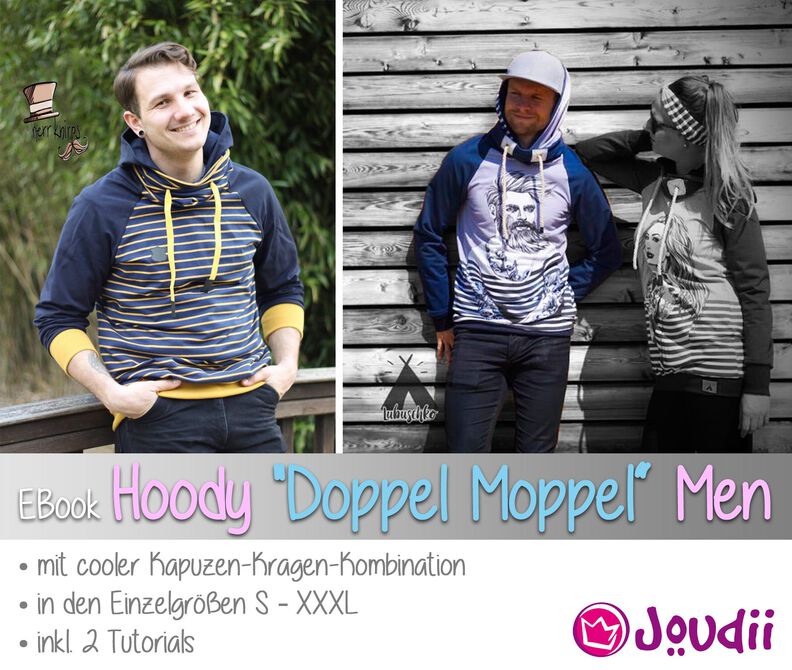 EBook Hoody "Doppel Moppel" Men image number 1