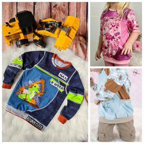 Shirt MOON SURFER Gr. 86 - 164 verschiedene Teilungen