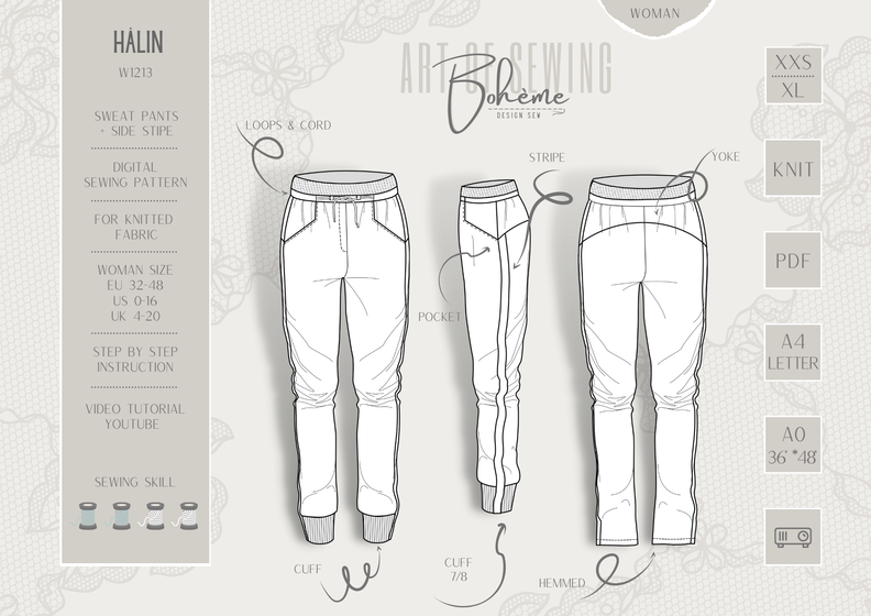 HÅLIN.jogger | Damen | 32-48 image number 9