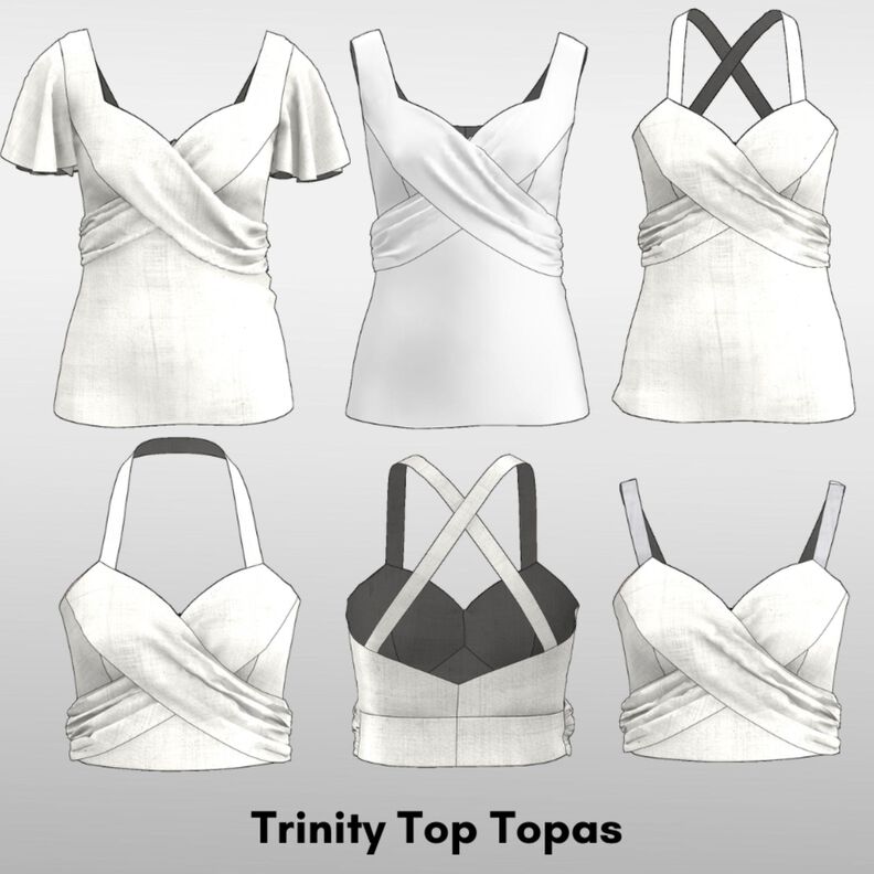 Trinity Topas Top-Shirt-Kleid 32-52 image number 3