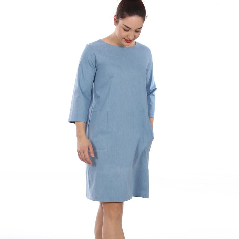 FRAU YUMA - Kleid mit Taschen und Falte XS-XL image number 6