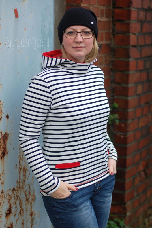 ebook Kapuzenshirt Frau Liv  image number 7