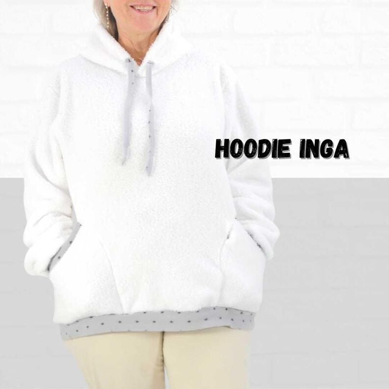 Hoodie Inga Oversize Gr. 34-54 Schnittmuster image number 4