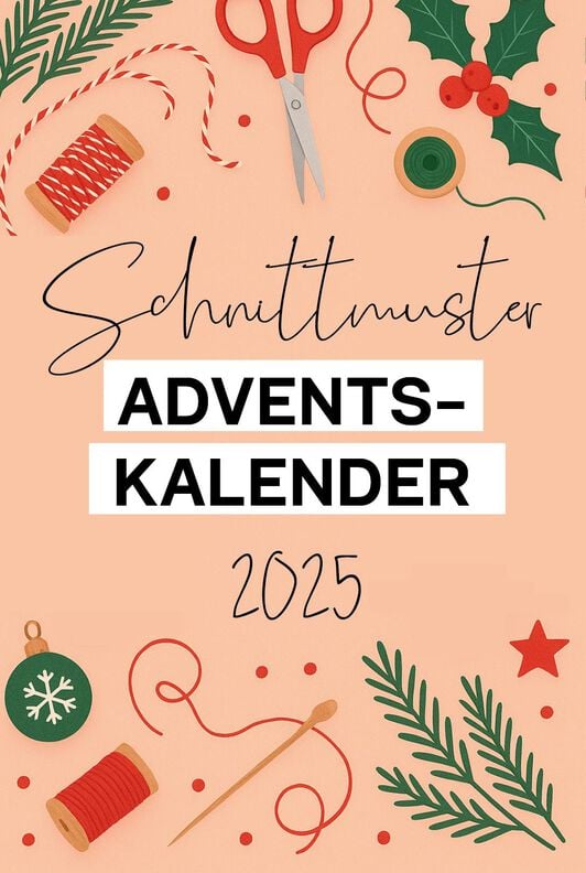 Schnittmuster Adventskalender 2025 Nähen Weihnachten image number 4