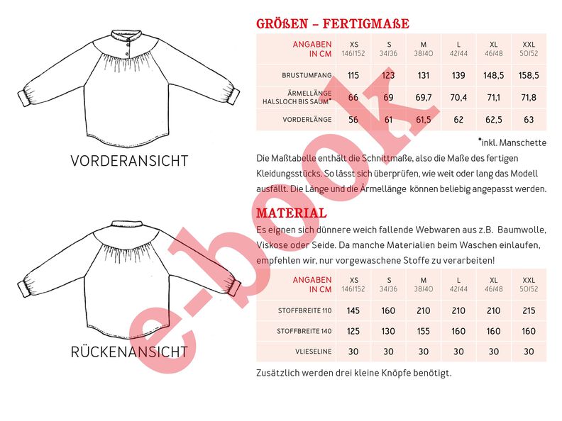 FRAU UTA - Raglanbluse mit Passe - XS-XXL image number 9
