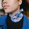 Rose Choker Kette Blume Schnittmuster, Video-Anleitung thumbnail number 4