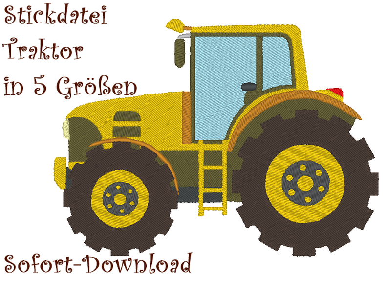 Stickdatei Traktor image number 1