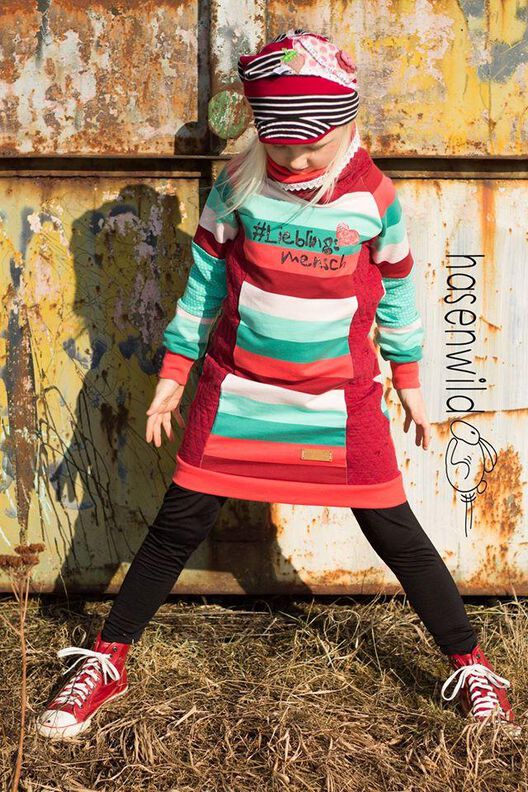 Hoodie Kinder - Schnittmuster Gr. 74-176  - deine VANJA #19 image number 10