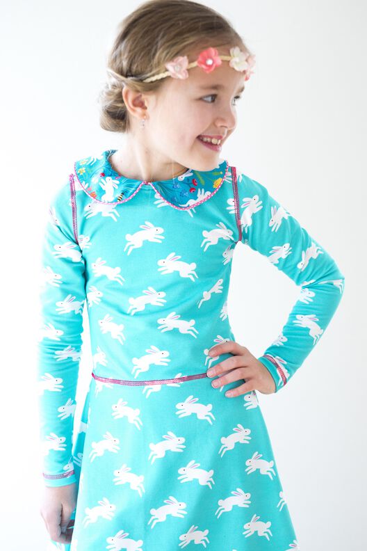 Ebook/Nähanleitung Basic Winterkleid Kinder Gr. 80 - 164 image number 1
