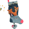 Nikolausstiefel, incl. Gratis Stickdatei Rentier-Auge thumbnail number 7