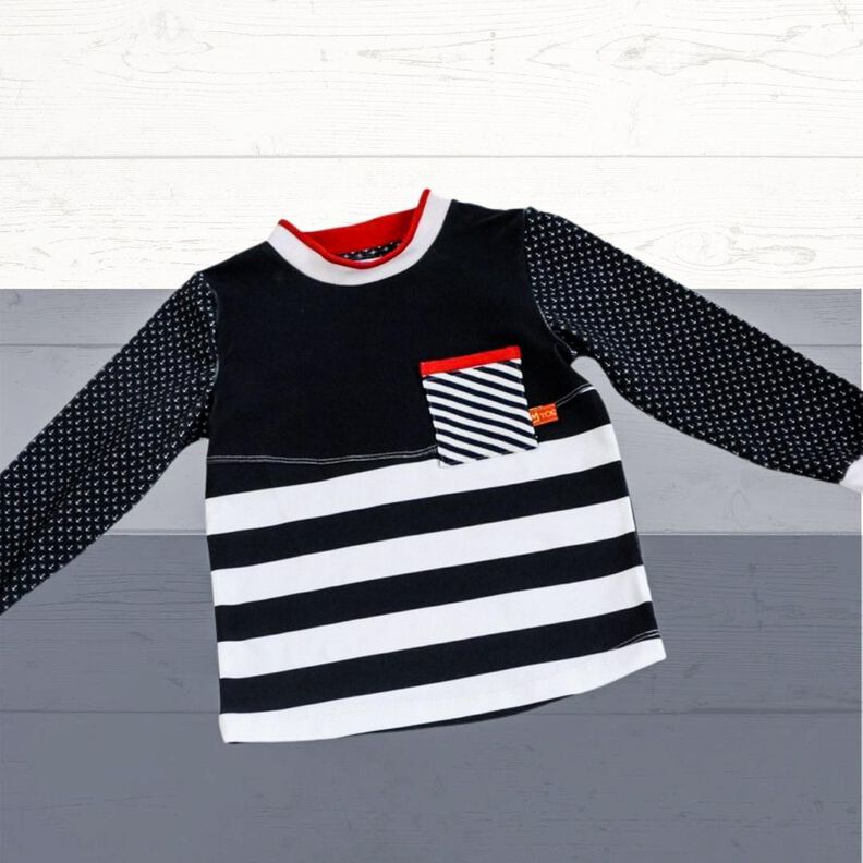 Basic-Shirt Lina+Karli Gr. 68-140 Schnittmuster image number 2