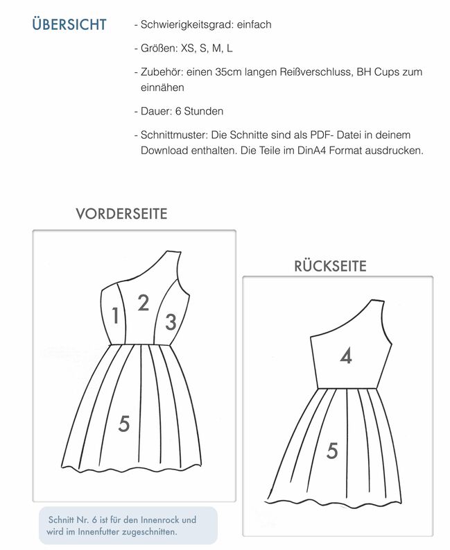 Kleid #Gerda Nähanleitung und Schnittmuster image number 7