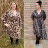 Kleid Jerseykleid Wickeloptik Ausschnitt SIHIR ♥ Gr. XS-XXL thumbnail number 7