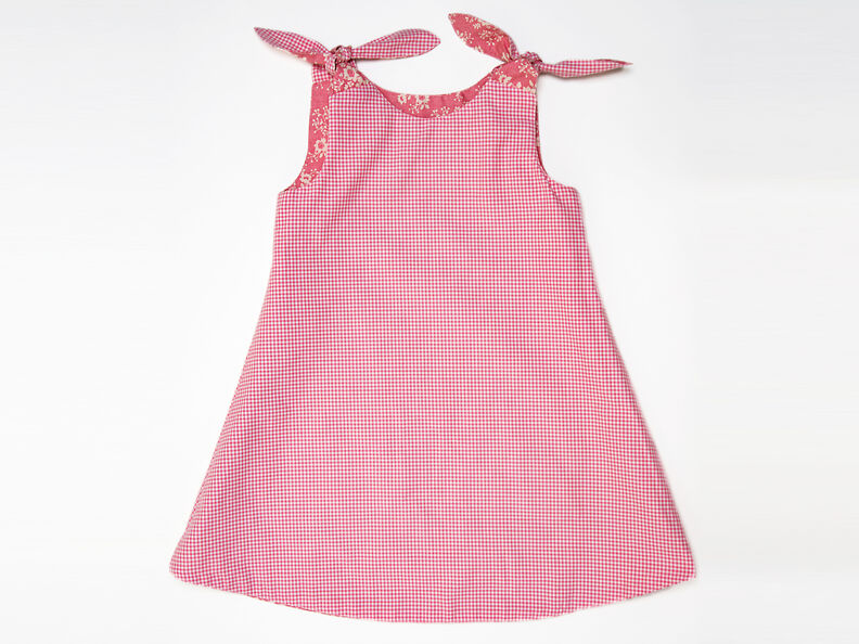  Schnittmuster Kleid für Mädchen in 3 Modellvarianten image number 7