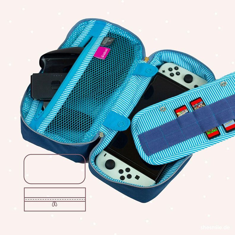 Tasche "KimKonsole" (Nähanleitung und Schnittmuster) image number 1