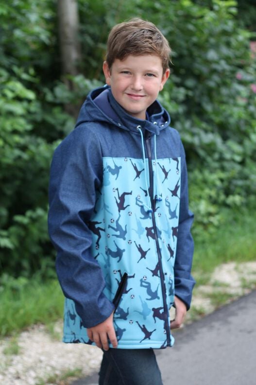 Softshelljacke Kinder Schnittmuster Gr. 74-176 - PEPE #74 image number 5