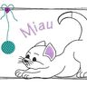 Stickdatei Katze Kimba 13x18cm  thumbnail number 3
