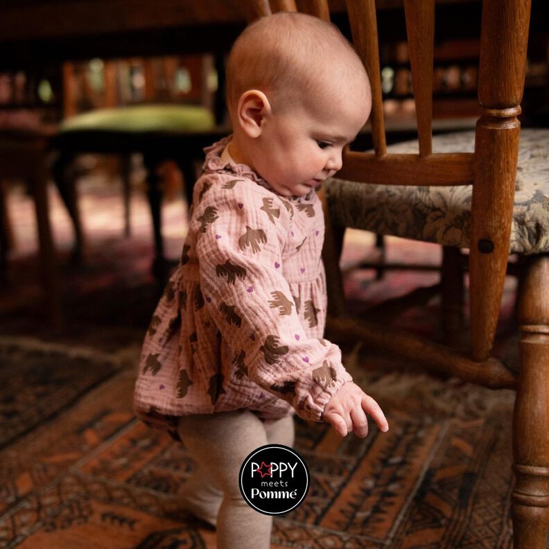 Baby Strampler Daisy – Poppy meets Pommé 25 image number 1