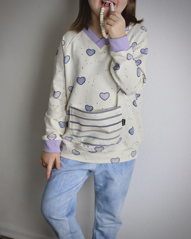CL*OVERSIZE SWEATER (122-176) image number 7