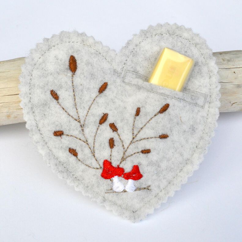 ITH Stickdatei Herbst Herzen 2er SET 10x10cm image number 4