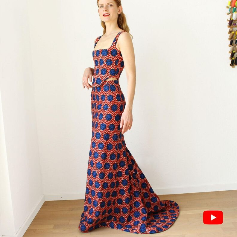 Rock in Meerjungfrauenlinie "Maggie" Gr. 34-60 image number 1