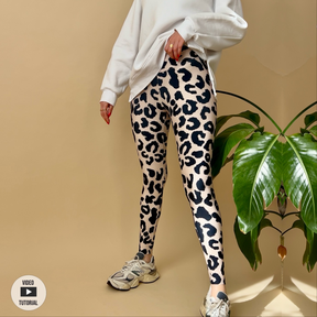 Leggings Leo / Radlerhose / Caprihose 