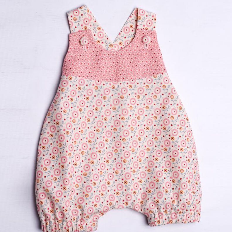 LUNA Baby Overall Schnittmuster für Mädchen + Junge image number 1