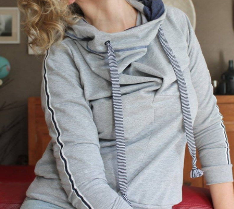 Ebook/Nähanleitung Hoodie MAELICE Gr. 32 - 58 image number 3