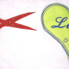 Stickdatei Schere 