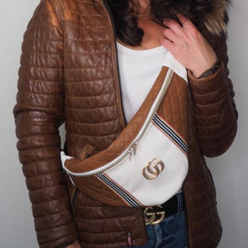 Bauchtasche "Marisa", Schnittmuster und Ebook image number 1