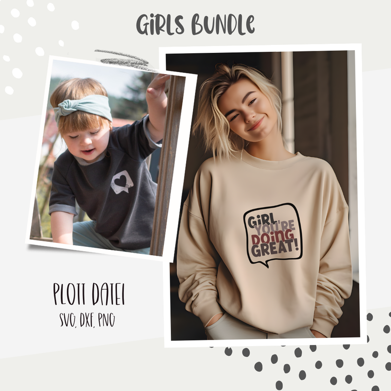 PLOTTDATEI - GIRL BUNDLE image number 1