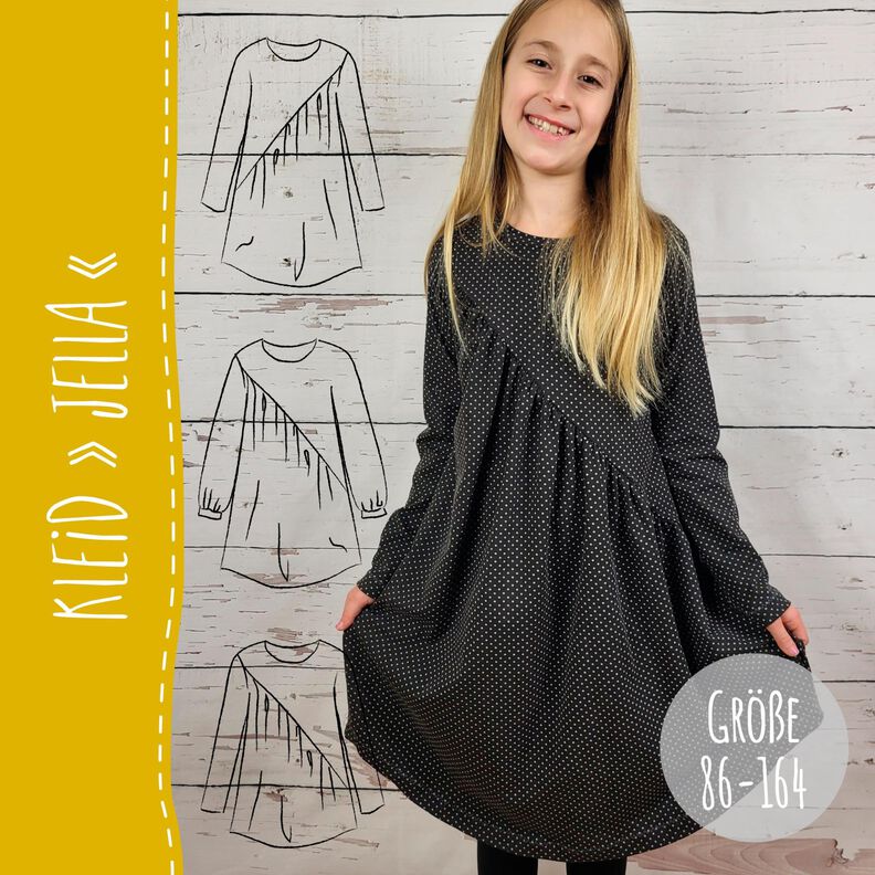 KLEID "JELLA" - Schnittmuster und Anleitung image number 1