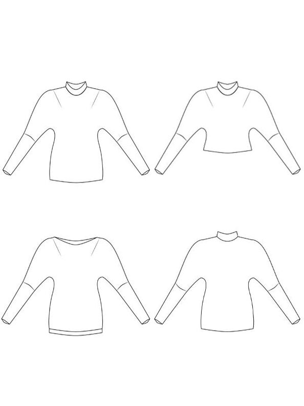 Pulli ROLANDA Gr. 34-54 PDF-A4, A0+BEAMER image number 9