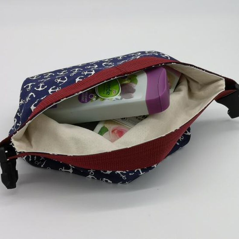 Kulturbeutel, Packsack Meeresbriese - für Nähanfägner image number 5