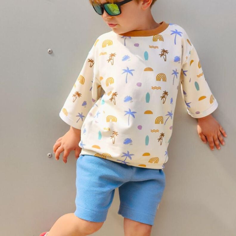 Schnittmuster Sweatshorts Mavi Gr.68-140 inkl. Beamerdatei image number 1