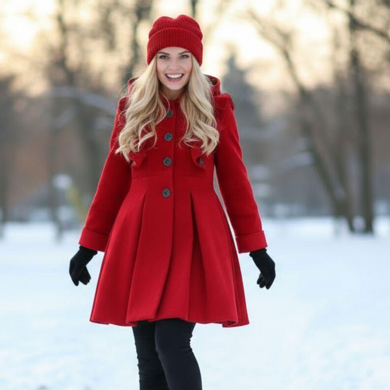 Schnittmuster Damenmantel Noèmie Gr. 34-54 tailliert  image number 5