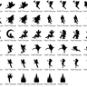 Fee Silhouetten Stickdatei thumbnail number 3