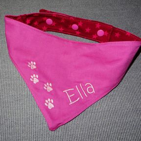 Hundehalstuch - Halstuch für Hunde nähen