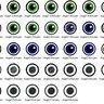 runde Augen für Kuscheltiere Bettschlagen Stickdatei  thumbnail number 5