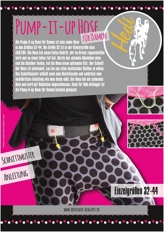 Pump-it-up Hose für Damen und Teens image number 2